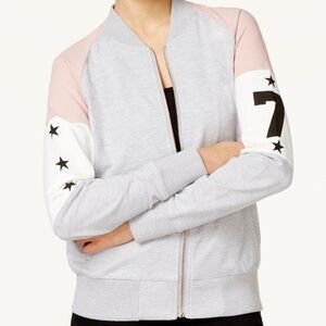 🆕Colorblock bomber jacket